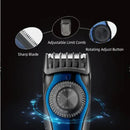 Recortadora de pelo VGR para hombre, ajustable, recargable, profesional, eléctrica, inalámbrica, V-080