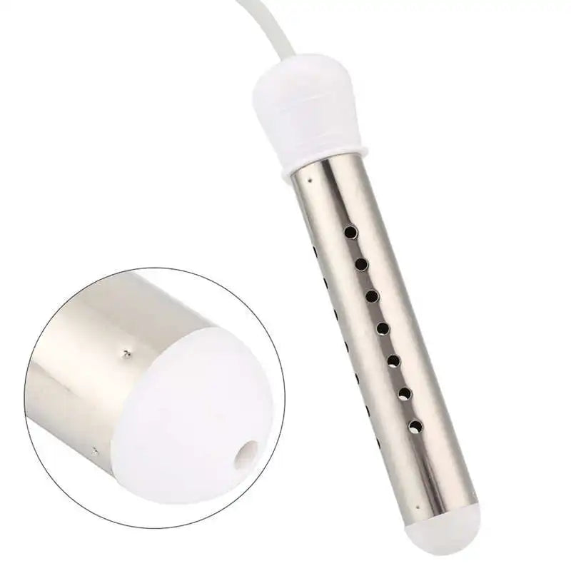 Immersion Electric Water Heater 2500W Portable Boiler Hot Water Pool Heater Swimming Pool Heating Tools For Travel Using
