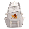 Disney The Lion King Simba Boys Girls Kids School Book Bags Women Bagpack Teenagers Travel Backpack Mochila Escolar