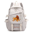 Disney The Lion King Simba Boys Girls Kids School Book Bags Women Bagpack Teenagers Travel Backpack Mochila Escolar