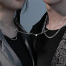 Magnetic Attract Star Pendant Snake Chain Necklace For Women Men Valentine's Day Taichi Heart Butterfly Choker Best Friend Gifts