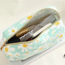 Makeup Brush Skincare Corduroy Makeup Bag Fashion Printed Large Capacity Cosmetic Bags Travel Toiletry Organizer Bag for Women