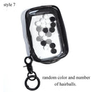 Jewelry Organizer Transparent Storage Box Pouch Mystery Box Keychain Bag Storage Case Thicken Wallet Cute Doll Bag Organization