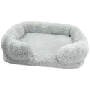 New Large Dog Bed Dog Plush Pet Bed Winter Thickened Pad Dog Sleeping Bed Sofa Removable Pad Dog Small Large Dog square kennel