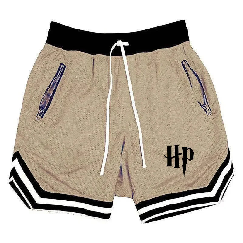 Men's Sports Basketball Shorts Mesh Quick Dry Gym Shorts for Summer Fitness Joggers Casual Breathable Short Pants Scanties Male