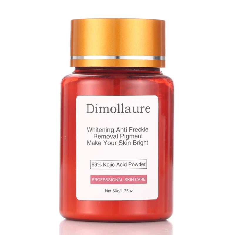 Dimollaure 1% Hyaluronic Acid +99% Kojic Acid Essence Powder,Moisturizing Friming Skin Care Skin Streaming Face Cream