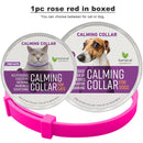 Pet Calming Collar for Cats Effective Relief Reduce Anxiety Stress Pheromones Relaxing Breakaway Collar for Kittens Puppies Dogs