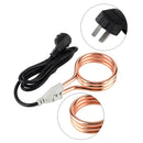 220V 1800W Electric Immersion Water Liquids Heater Portable Boiler for Home Travel Hot Heater