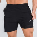 Men's Summer Gym Fitness Double-decker 2 in 1 Shorts Sports Running Basketball Short Pants Quick Dry Bodybuilding Jogger Bottoms