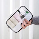 Transparent Cosmetic Bag PVC Women Zipper Clear Makeup Bags Beauty Case Travel Make Up Organizer Storage Bath Toiletry Wash Bag