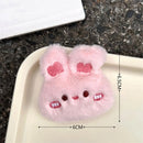 1PCS Cute Animals Frog Bear Panda Brooch Plush Rabbit Kawaii Badges Good Quality Pin For Kids Party Gifts Decoration On Bag Hat