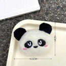 1PCS Cute Animals Frog Bear Panda Brooch Plush Rabbit Kawaii Badges Good Quality Pin For Kids Party Gifts Decoration On Bag Hat