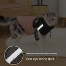 2024 New Arrival Cat Clothes Autumn and Winter Heattech down Cotton-Padded Clothes Anti-Lint Non-Stick Fur Winter Cat Vest Clothing