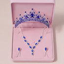 Bride Crown 3-piece Set of Artificial Crystal Sweet Birthday