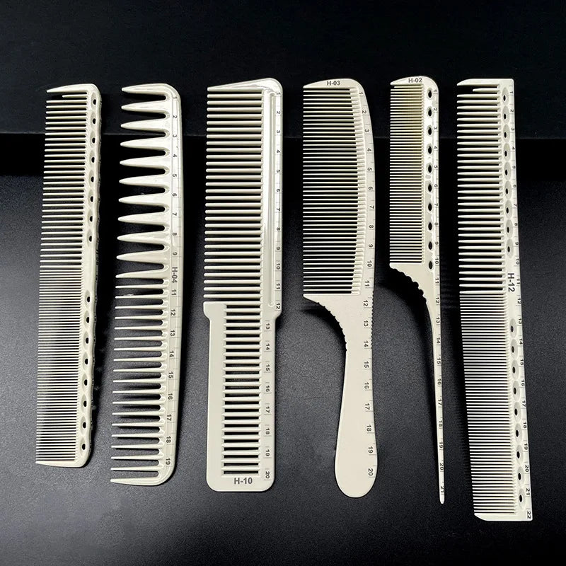 Plastic Hair Comb Pro Hairdressing Combs расческа для волос Hair Cutting Dying Hair Brushes Barber Tools Salon Accessaries 1 Pcs