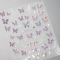 1 pc 5D Embroidery Bee Nail Art Sticker Embossed Butterfly Insect Nail Sticker High Quality Nail Art Design Decoration Sticker
