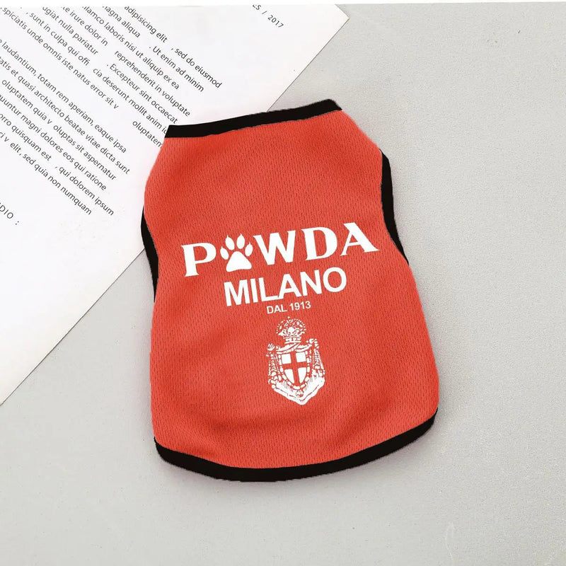 Summer Dog Clothes Thin Mesh Dog Vest Costume Pet Clothing For Small Medium Dogs French Bulldog Chihuahua Yorkshire Tzu Dog