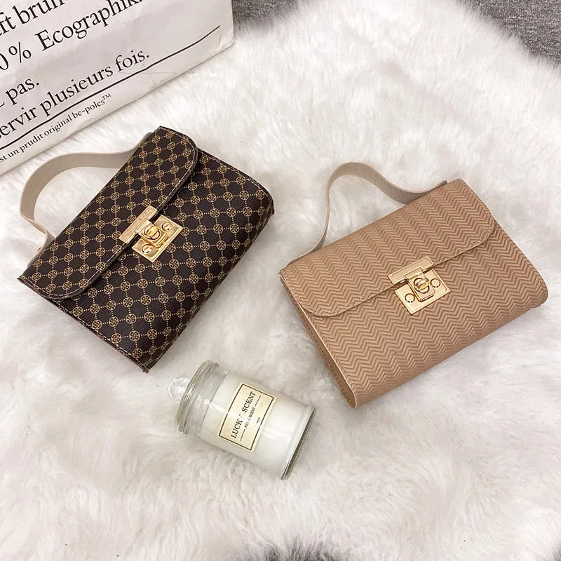 Ladies hand bags Women's bag Chain crossbody bag Simple and fashionable portable small square bag mini bag  tote bag