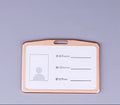 Women Men Bank Credit Card ID Holder Aluminium Alloy Business Card Case Work Card Badge Lanyard Holder Protector Cover
