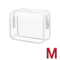 Transparent Cosmetic Bag PVC Women Zipper Clear Makeup Bags Beauty Case Travel Make Up Organizer Storage Bath Toiletry Wash Bag