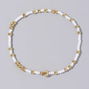 1pc Beach Vocation Themed Mixed Color Design 18K Gold Plated Copper & Bead Bracelet Cute & Luck For Festival Jewelry Gift