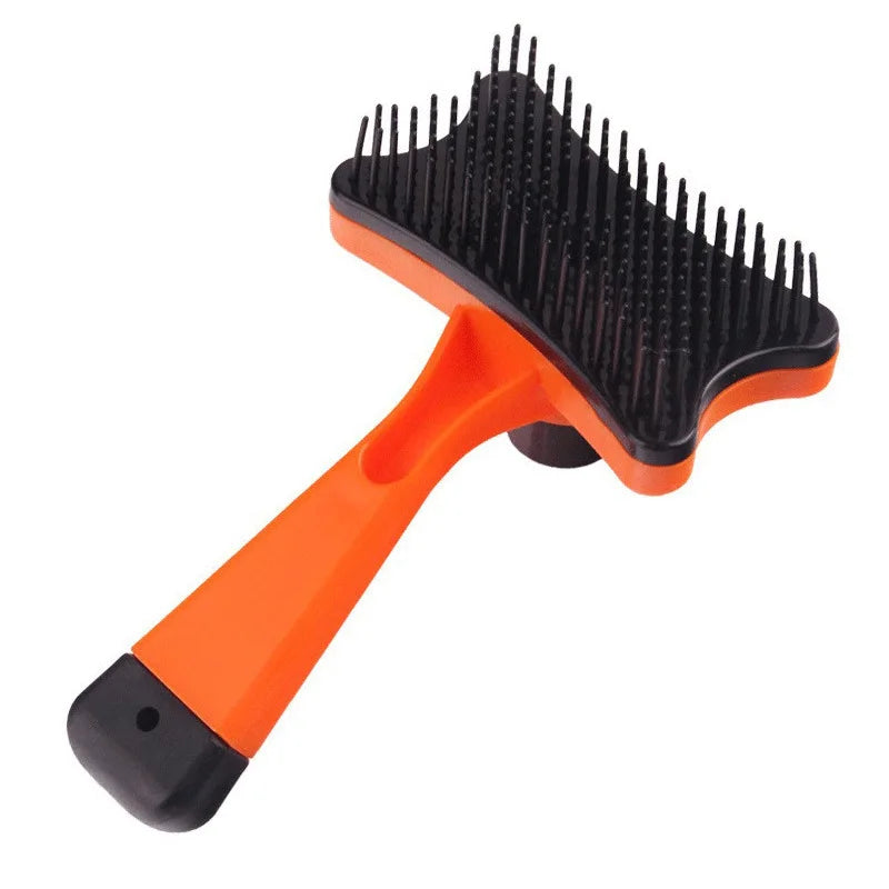 Pet Hair Removal Brush Dog Hair Comb Automatic Hair Removal Cat Comb Pet Cleaning  Grooming Supplies