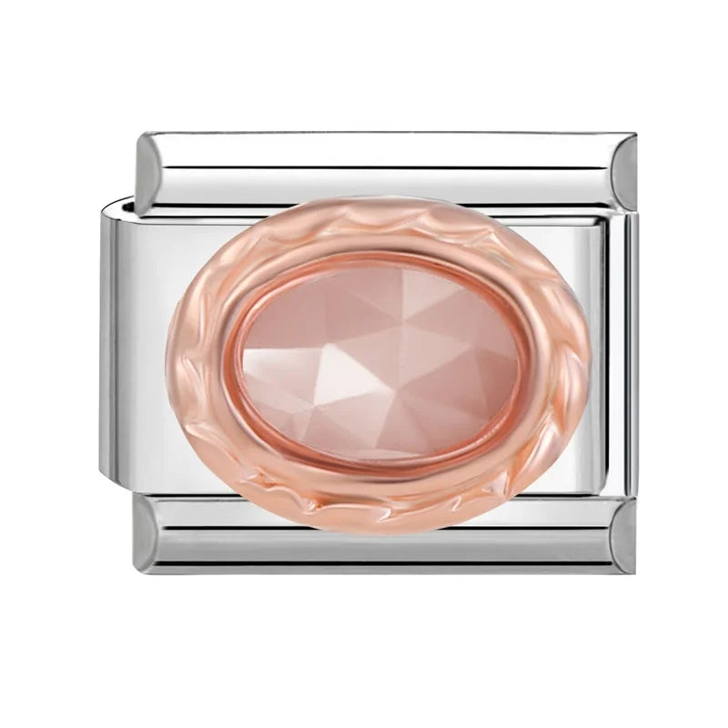 3D Charm Bracelet Rabbit Sun Flower Moont Italian Charm Links Fit 9mm Bracelet Stainless Steel Jewelry DIY Making Birthday Gift