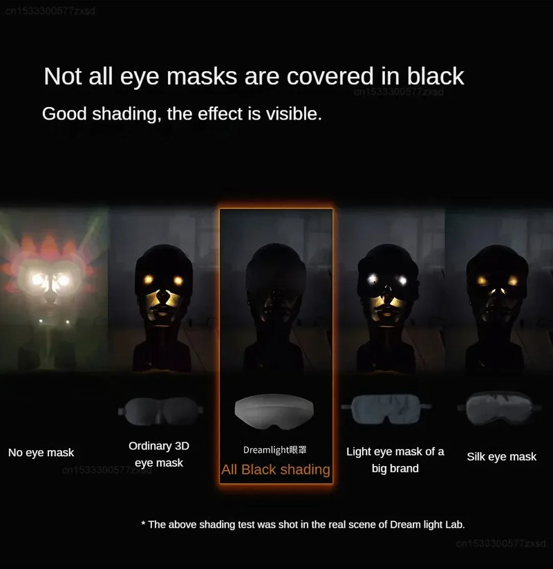 Xiaomi Dreamlight 2S Generation Full Shading Relaxing Eye Mask Sleeping Mask Block Out Light For Man Woman Portable Blindfold