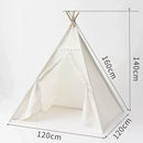 1.6M Kids Tent Play House Wigwam for Children Portable Child Tipi Tents Teepee Toddler Ball Pit Girl Castle Play Room Teepee