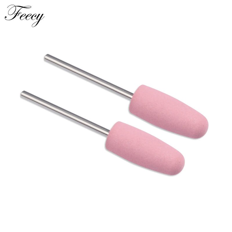 Rubber Silicone Milling Cutter for Manicure Stones Nail Drill Bit Machine Manicure Accessories Nail Buffer Polisher Grinder Tool