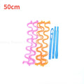 12pcs Heatless Hair Curlers Magic Wave Formers Spiral Hair Rollers Wavy Curlers Women Hairstyle Roller Hair Styling Tools