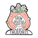 Quotes Women Power Enamel Pins Energy Brooch Bottle Self Love The Future Is Female Girls Support Girls Jewelry Gift Accessories