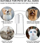 Silicone Pet Finger Toothbrush for Dogs Cats Dental Care Bad Breath Tartar Teeth Cleaning Household Silicagel Pet Supplies
