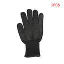 Double-sided Hair Straightener Perm Curling Hairdressing Heat Resistant Finger Glove Hair Salon Tools Thermal Styling Gloves