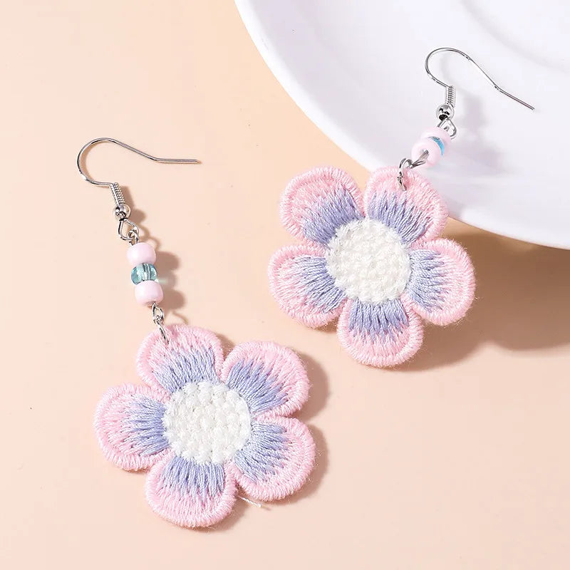 Aihua Acrylic Rain Clouds Earrings Long Tassel Rain Star Pendant Earrings Handmade Cute Cloud Earrings New In Jewelry Gifts