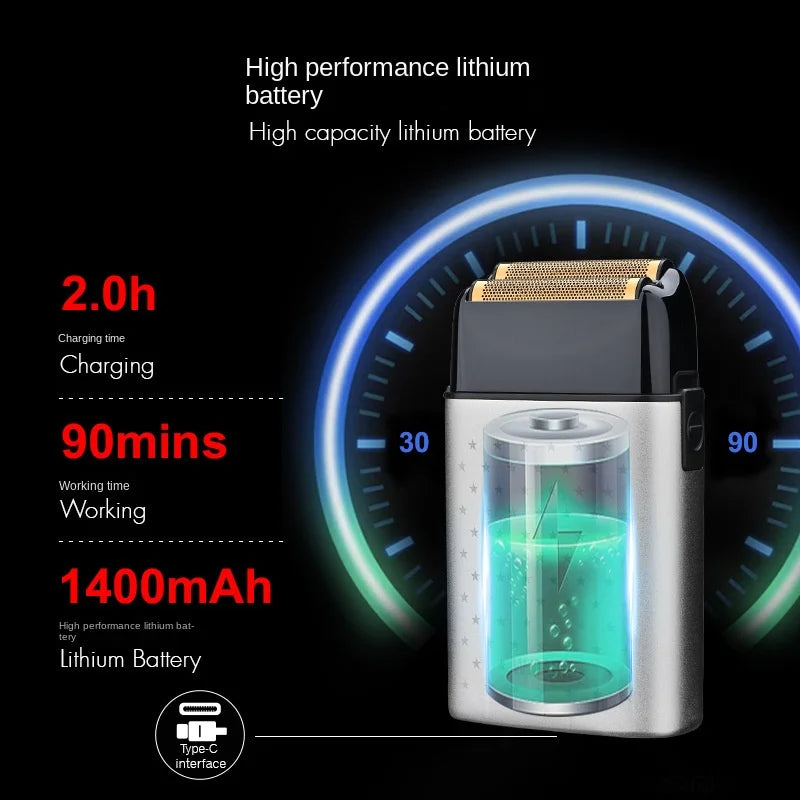 WMARK new hair clipper NG-998 stainless steel etching titanium mesh men's hair hair oil brightener