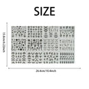 12pcs Nail Stickers Flower Leaf Lace Design Geometry Line Nail Art Sliders Manicure Polish Decal Wrap Decorations Wholesale