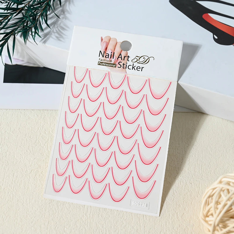 1 Pc Nail Strip Stickers Black/Gold/Rose Gold/Silver Metal Strip Tape Nail Art Adhesive DIY Foil Tips Nail Sticker Decals NK11