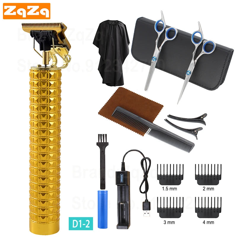 ZqZq Hair Trimmer Clipper Rechargeable Hair Clipper,Men Trimmer Electric Shaver Barber Machine Rechargeable Cutter Barbershop