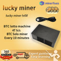 lucky miner lv08 Bitcoin miner crypto miner Solo miner BTC miner BCH BSV DGB WIFI 4TH/S SHA256 BM1366 Asic btc Mining Machine