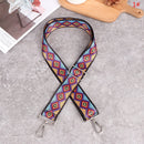 138cm Bag Handle Bag Strap For Women DIY Shoulder Rainbow Handbag Accessories Cross Body Messenger Nylon Belts Bag Straps