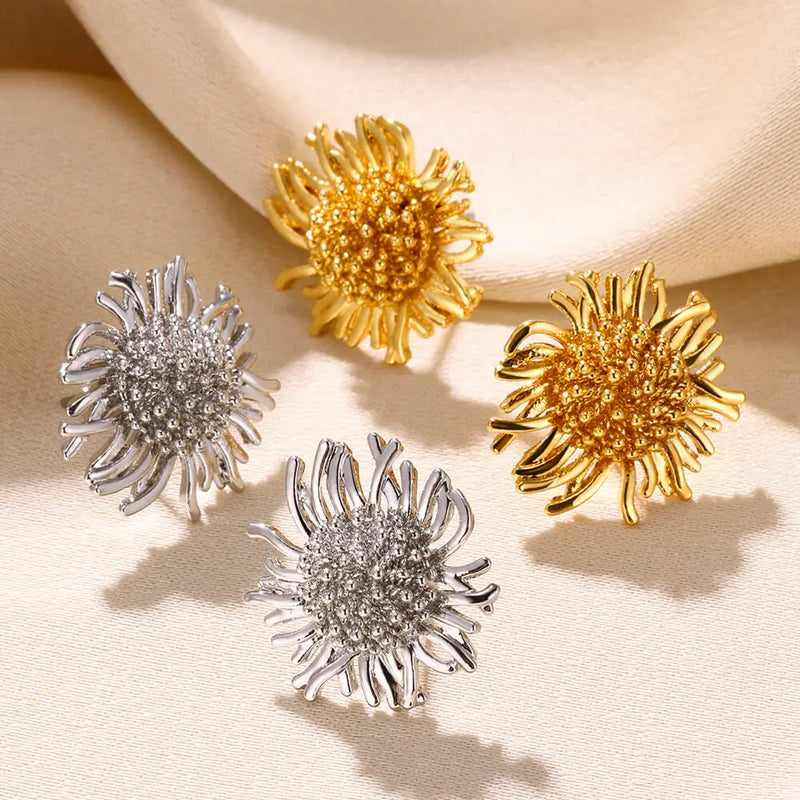 Gold Color Love Heart Earrings For Women Bow Stud 2023 Trend Simple Knot Earrings Piercing Fashion Jewelry Valentine's Day Gifts