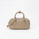 Vintage Boston Aging Ball Bag New Style Niche Design Pillow Bag Fashionable Genuine Leather Single Shoulder Slant Handbag