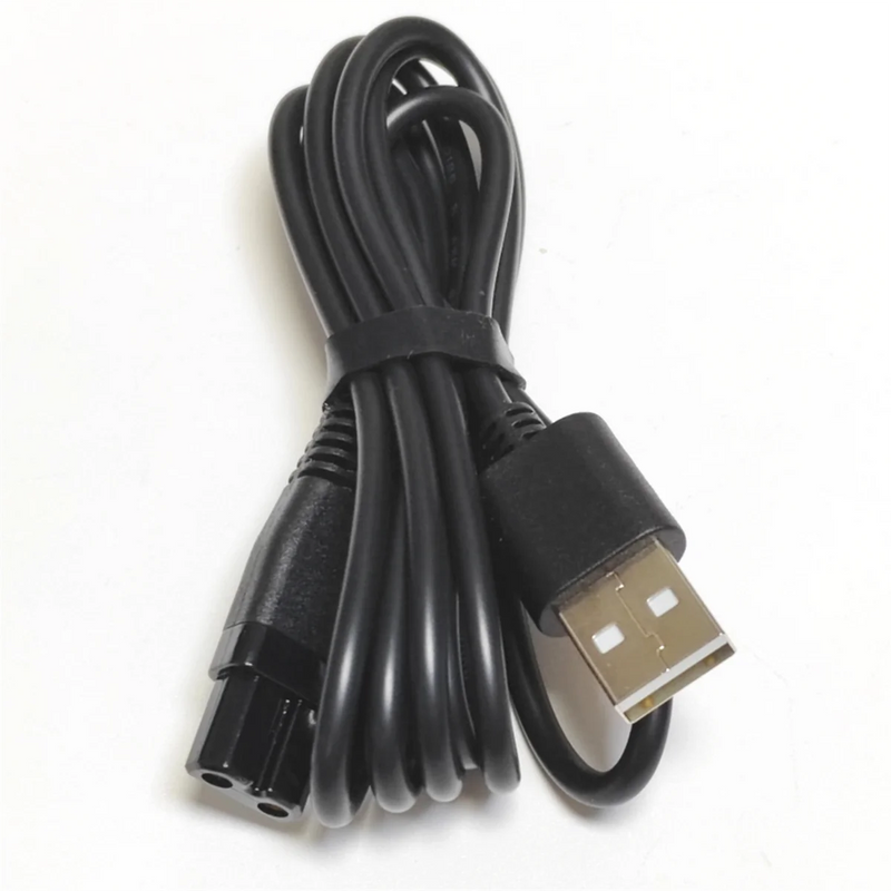 Cable de carga USB para cortadora de pelo eléctrica JRL 2020C/2020T/ACME M5/M6/M10/M11/Popbarbers P800/P700.