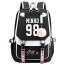 New Street BoyUSBBackpack Animation School Bag Teenagers Canvas Notebook Backpack
