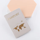 2023 Lover Couple Passport Cover Hot Stamping Simple Plane Women Men Travel Wedding Passport Covers Holder Fashion Wedding Gift