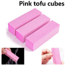 5/10PCS Nail Buffer Sponge Polishing Block Buffer for Polisher Manicure Buff Professional Nail File Milling Cutter for Manicure
