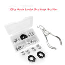 Dental Sectional Matrix System Sectional Contoured Metal Matrices Matrix Bands Resin Clamping Ring Dental Pliers Dentist Tools