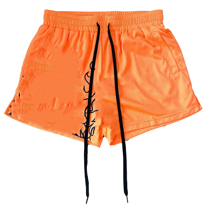Summer American Shorts Men's Three Points But Knee Sports Leisure College Boys Everything on Breathable Quick Dry Basketball Pan