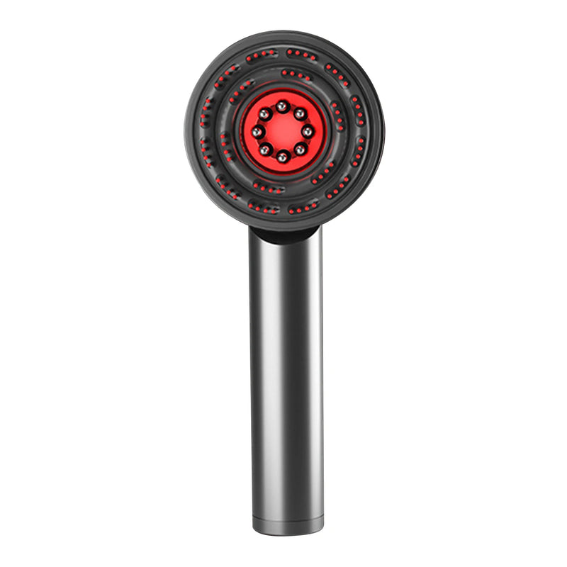 Electric Massage Comb Vibration Red Light Therapy Hair Growth Massage Scalp Brush Anti Hair Loss Liquid Oil Applicator